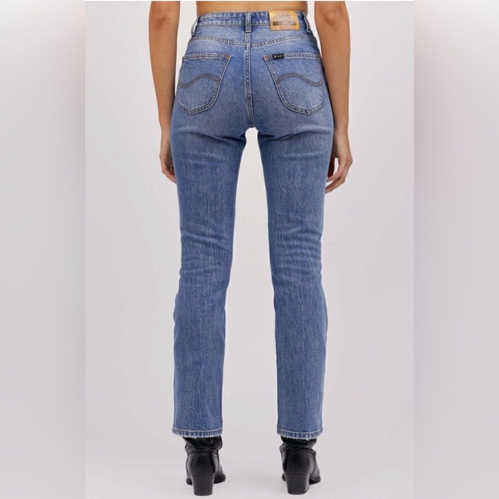 Lee x Daydreamer High Rise Crop Boot. NWT. 28